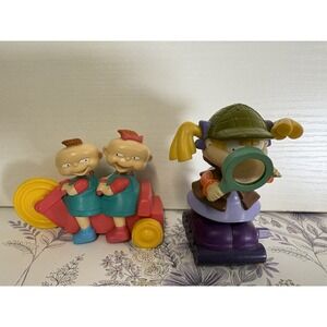 Vintage 1998 Burger King Rugrats Kids Meal Toys Angelica Phil Lil Lot